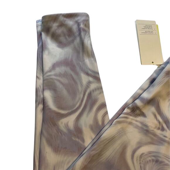 All in Motion PowerSoft Marble Swirl High Rise Leggings Women’s M (8)Gray Purple - Picture 5 of 8